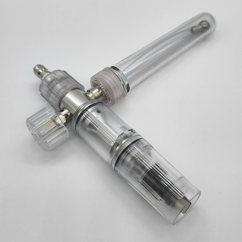 Pistol Semprot Tekanan 35ml dengan Konektor Cepat 1/4 Inci, Penyemprot Busa Cuci Mobil, Pot Semprot Busa yang Dapat Disesuaikan untuk Membersihkan Mobil dan SUV