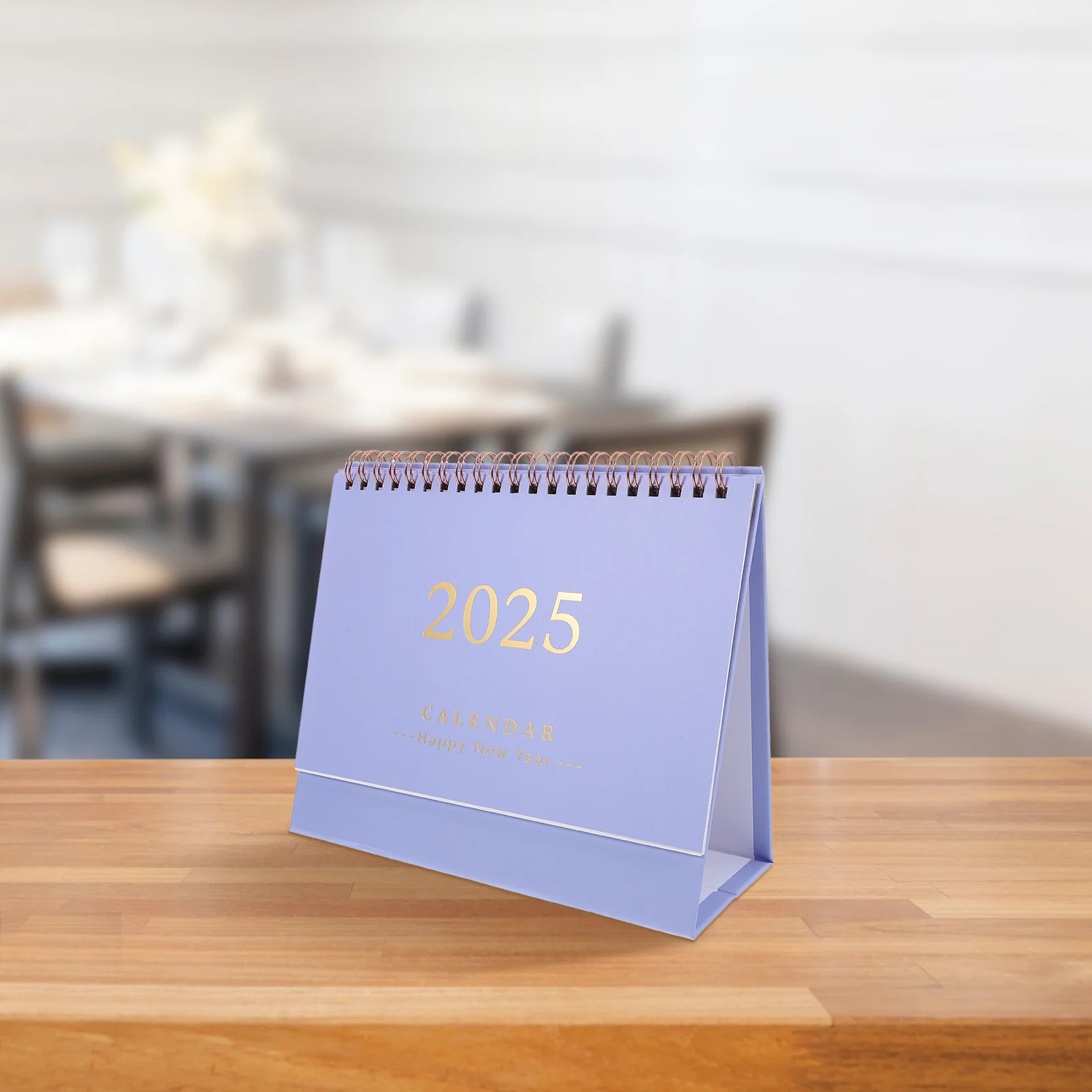 

Standing Flip Desk Calendar 2025 Paper Material Monthly Memo New Year Display Daily Date Reminder Standing Flip Calendar