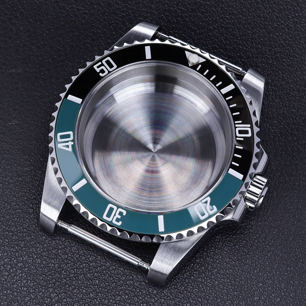 

40mm Diver Case Sapphire Glass 200M Waterproof for SUB GMT NH35 NH36 NH34 NH38 Miyota 8215 Eta 2824 PT5000 Movement Repair Parts