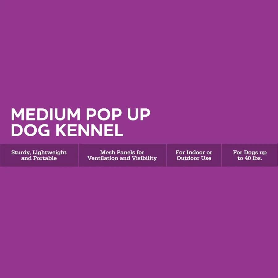 Klatka dla psa SoftSided Pop Open Blue Medium