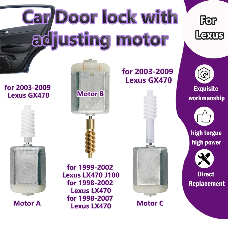 

BN673409/FC-280PC-20150 For Lexus GX470/ LX470 J100/GX470 Car Door lock with adjusting motor carbon brush auto replacement tool