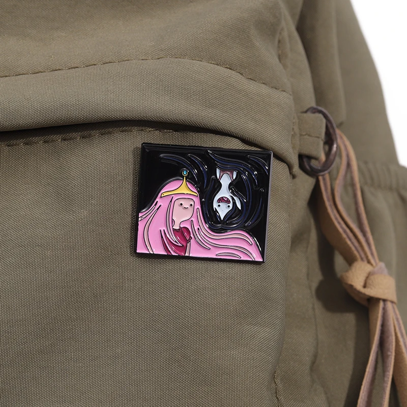 Adventure Time Peripheral Brooch Clothing Accessories Badge Cartoon Bag Jewelry Punk Jewelry Gift For Friends