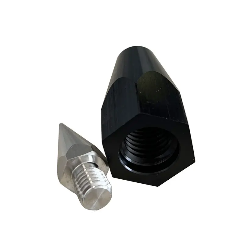 Survey Range Rod Prism Pole Point Tip With 5/8 Internal Thread GPS RTK Centering Surveying Accessories Carbon Tube Sharp Point