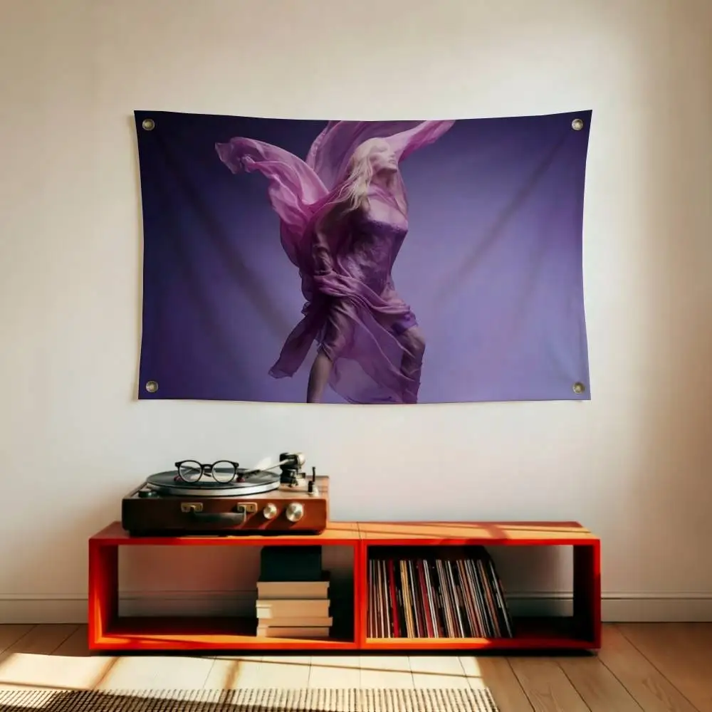 Madonnas-a Confessions I Feel So Free Flags Wall Hanging Tapestry Outdoor Garage Room Decorative flag Background Blanket