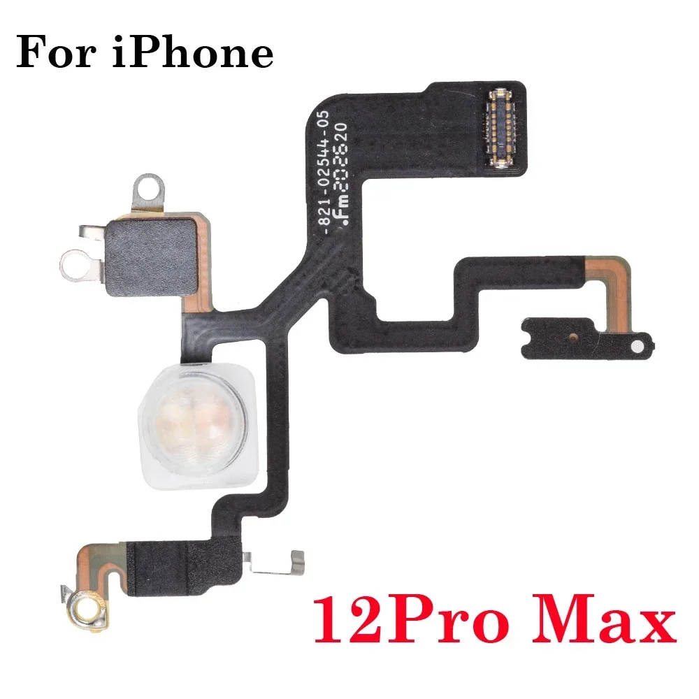 LED flaş işık sensörü Flex kablo değiştirme için iPhone 11 12 13 14 Pro Max Mini artı yakınlık mesafe ortam onarım bölümü