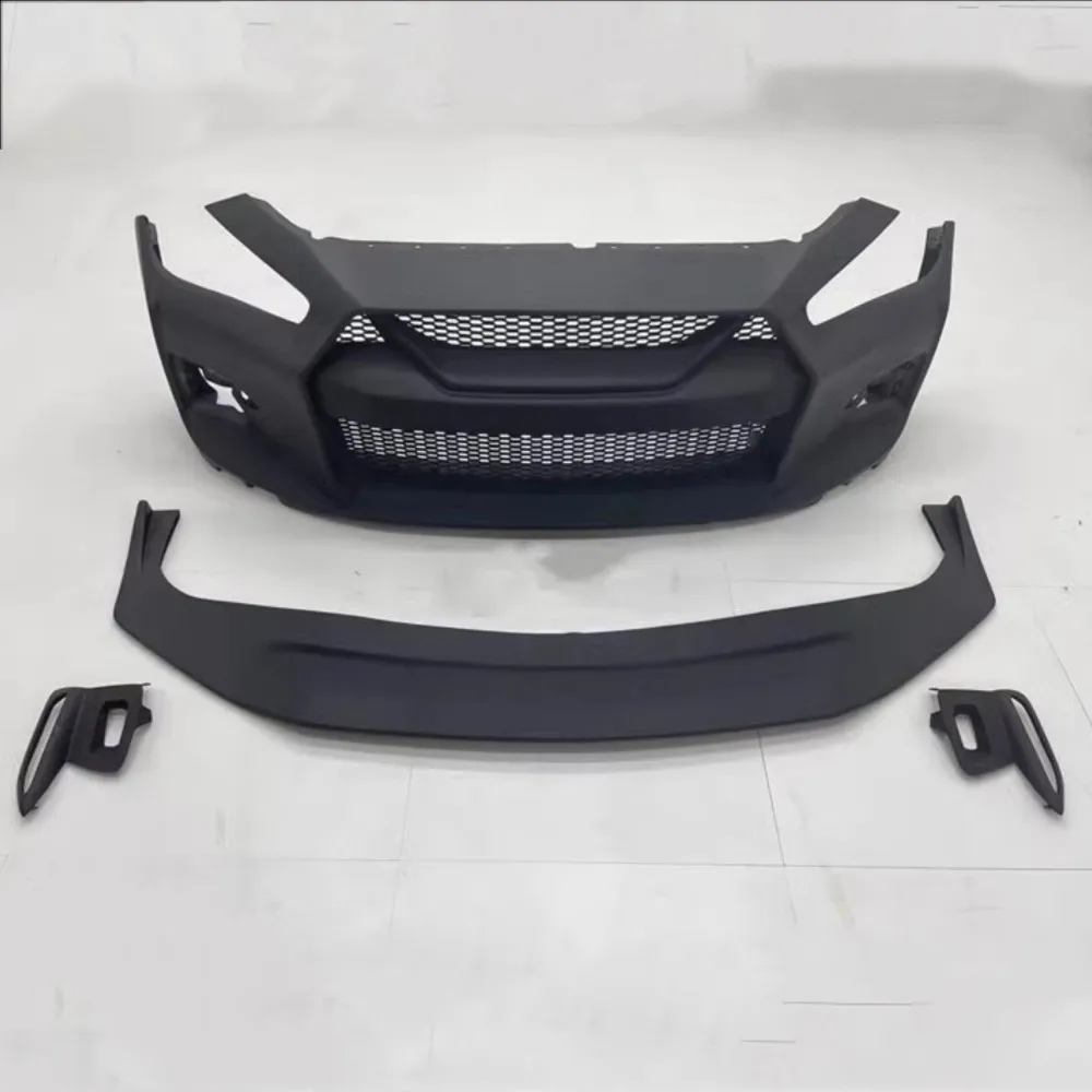 Body Kit Front Bumper Front Lip Shovel Assembly For Infiniti Q50 Q50L Modified New Style Fog Lamp Frame Auto Accessories