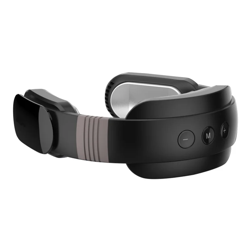 

HOES-Hanging Neck Fan Air Conditioner No Leaf Neckband Air Cooler Heating Cooling Massager Hot Compress Vibration Massager