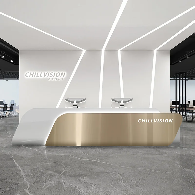 

Display Register Reception Desks Designer Commercial Supermarkets Luxury Computer Reception Desks Hotel Toonbank Furnitures