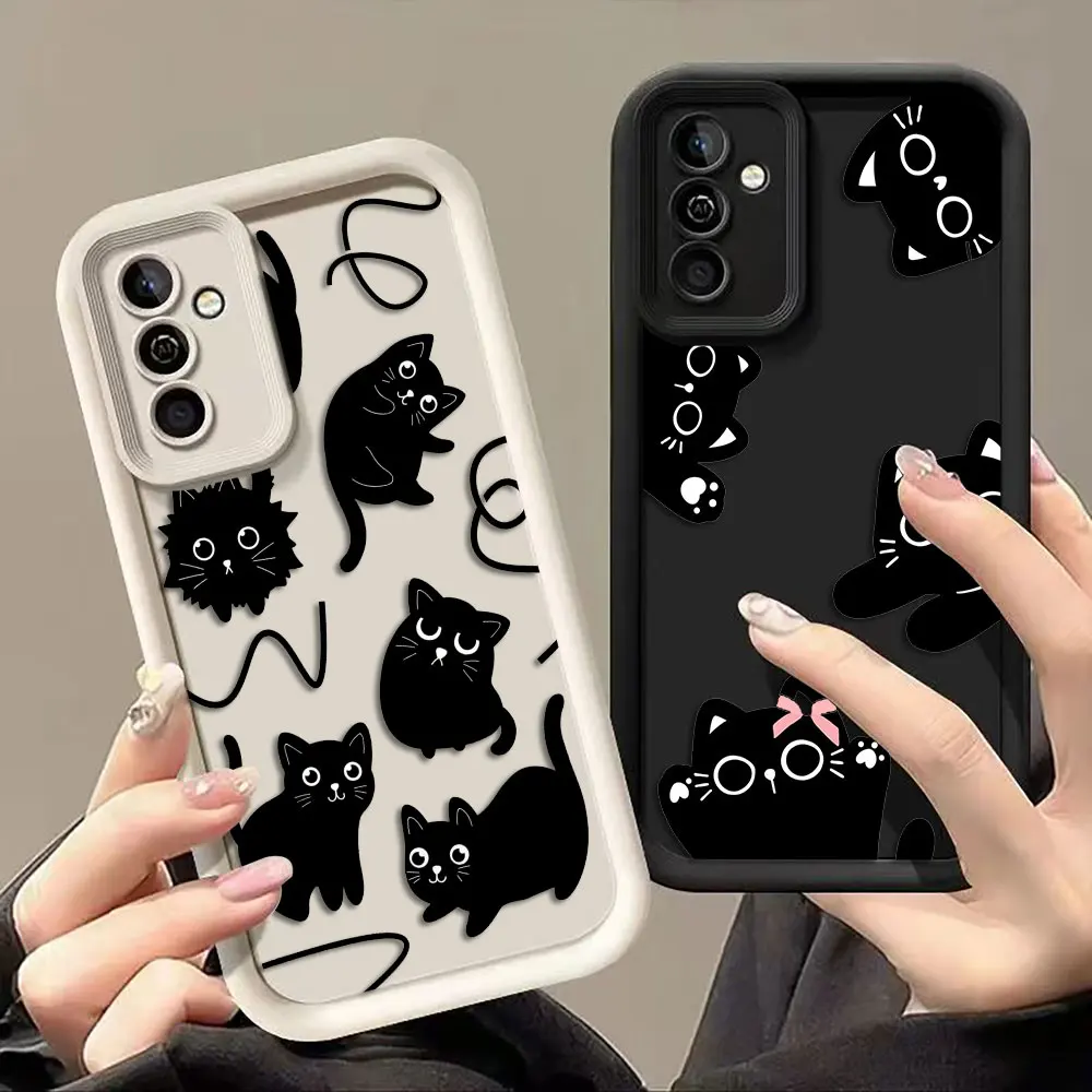

Cute Cat Panda Bear Phone Case For Xiaomi 15 15T 17 14 14T PRO MAX 8 11 12 12T 13 LITE 5GNE Cover TPU Case DIY Shell Funda Capa