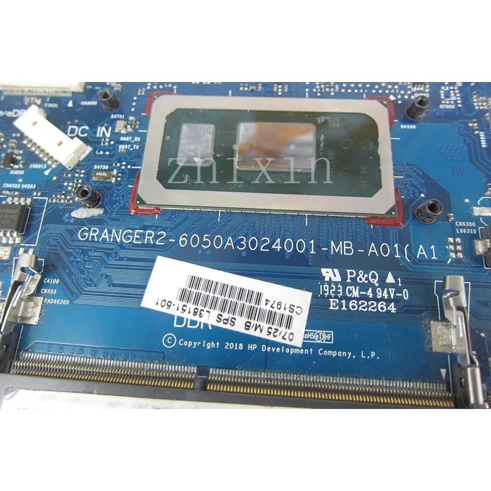 Imagem -03 - Placa-mãe Portátil para hp hp hp 240 g7 14-ck I58265u Cpu L38151601 6050a3024001-mb-a01 Notebook Mainboard