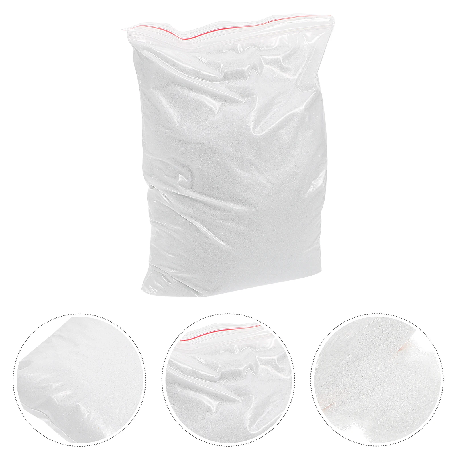 

1 Bag Natural White Fine Craft Diy Material For Sand Table Decor Micro Landscape Art Projects Children'S Creative Play Kit