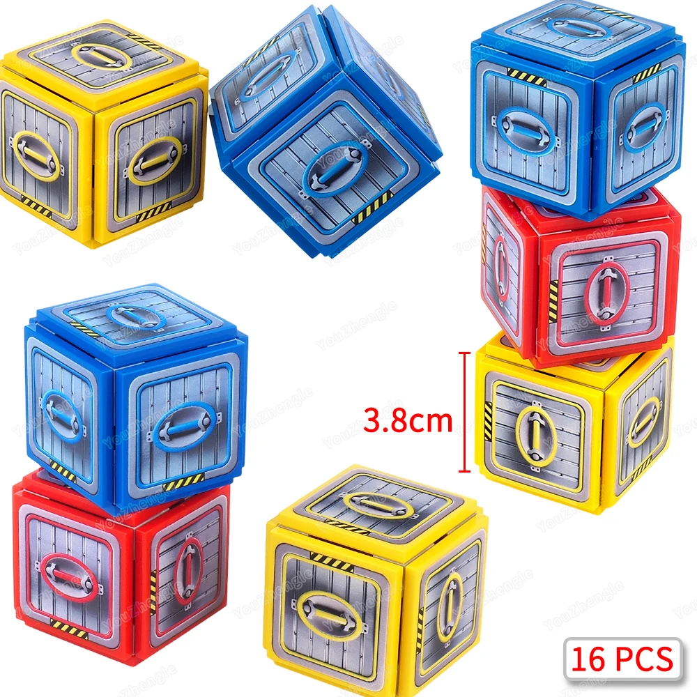 Game Mechanics Boxes Storage Lockers Building Blocks Assembly MOC Figures Equipment Stacking Matching Scenes Models Gift Boy Toy