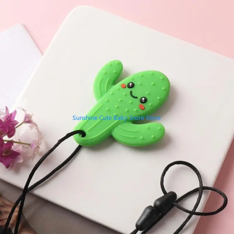 C5AF Silicone Chew Toy Baby Infant Teething Toddler Chewing Teether for Autism Biting Needs Boys Girls KidsToys Gift