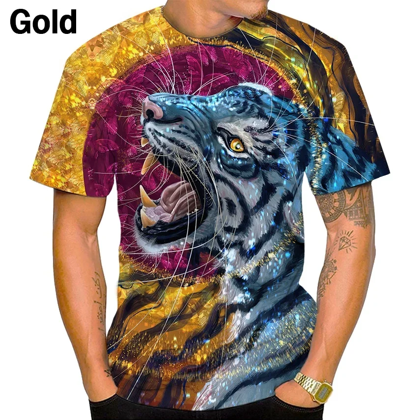 

Summer T-shirts, 3D-printed New Fashion T-shirts for Men and Women, Pet T-shirts