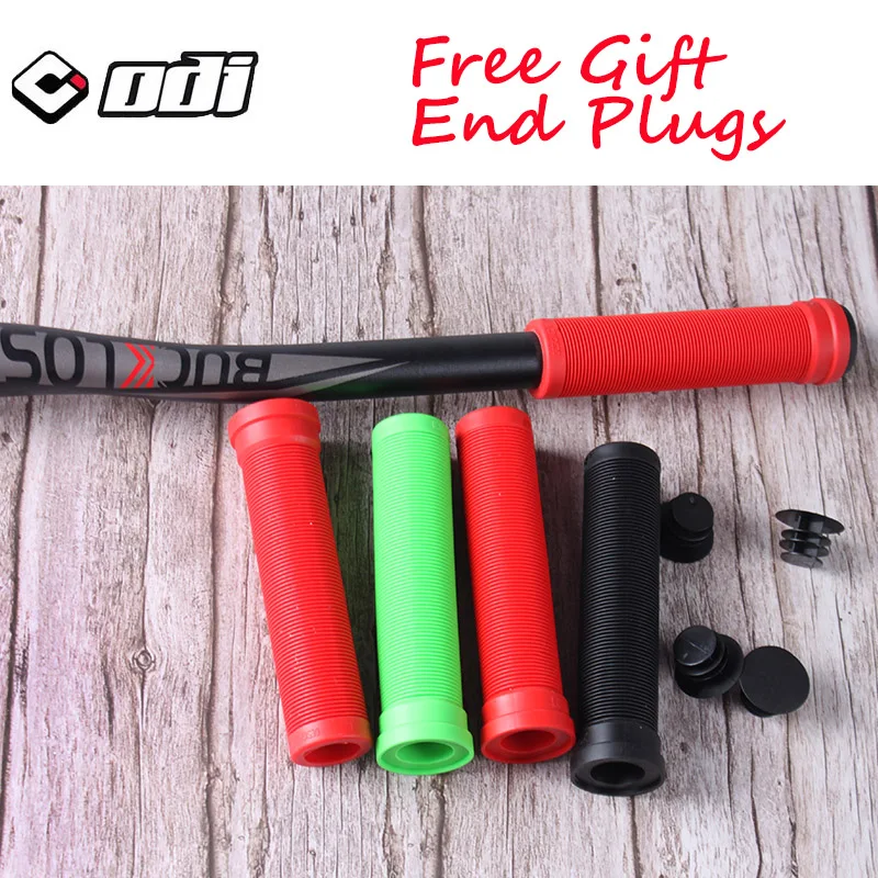 Odi Bike Grips 22mm Soft Silicone Road MTB Grips Anti-slip Waterproof Bicycle Handlebar Cover Bar End Plug Dustproof Accessories