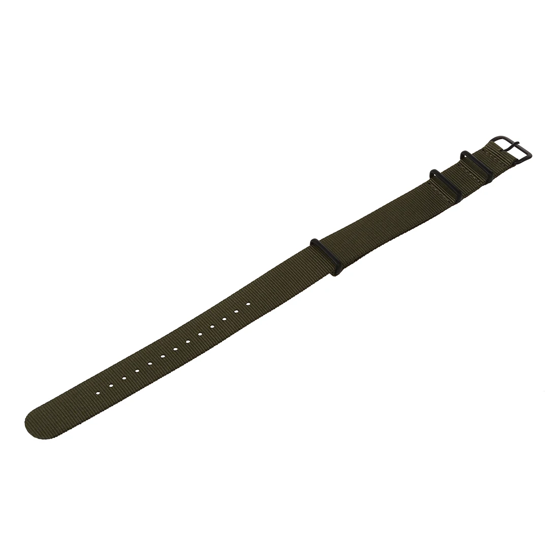 Shop Now 20mm Army Green Nylon Fabric Outdoor Sport Watch Band Strap Fits TIMEX WEEKENDER WB2034