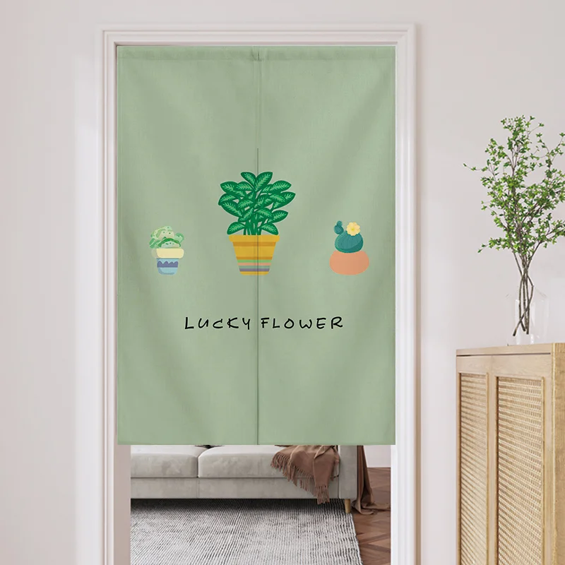 VIKAMA Half Door Curtain Divider No Drill Privacy Room Kitchen Bedroom Bathroom Decor Short Tier for Cotton