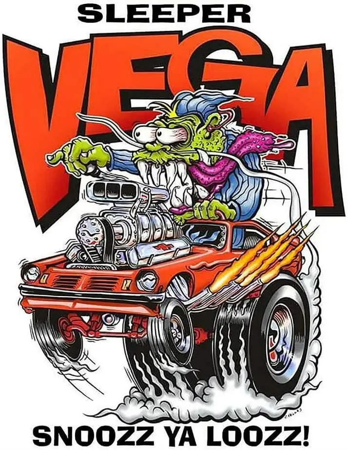 Wisesign Super Vegas Snooze Ya Lose, Rat Fink Monster, Ed Roth, Big Daddy, Daddy Metal Sign es Garage Signs