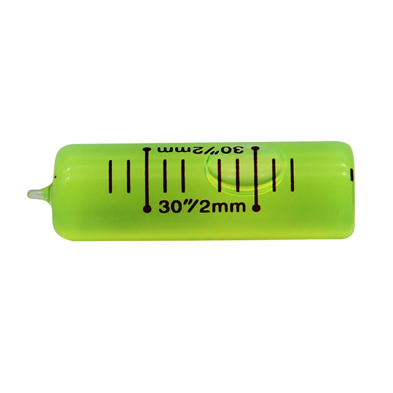 Burbuja de nivel largo de vidrio 30 "/2mm de nivel de burbuja teodolita de alta precisión