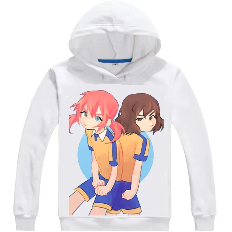 Inazuma Eleven GO 2 كرونو ستون هوديس متعدد الأنماط مقنعين هوديي الذهاب Inazuma Irebun GO Tenma Matsukaze تأثيري بلوزات