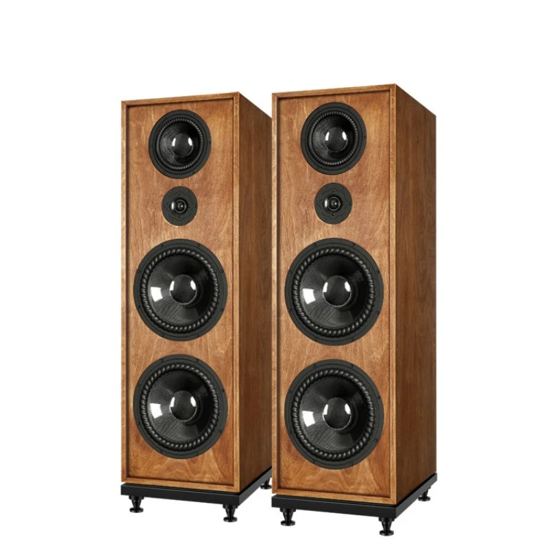 Speakers Audiophile-grade floor-to-ceiling speakers High and medium bass 10-inch three-way audio