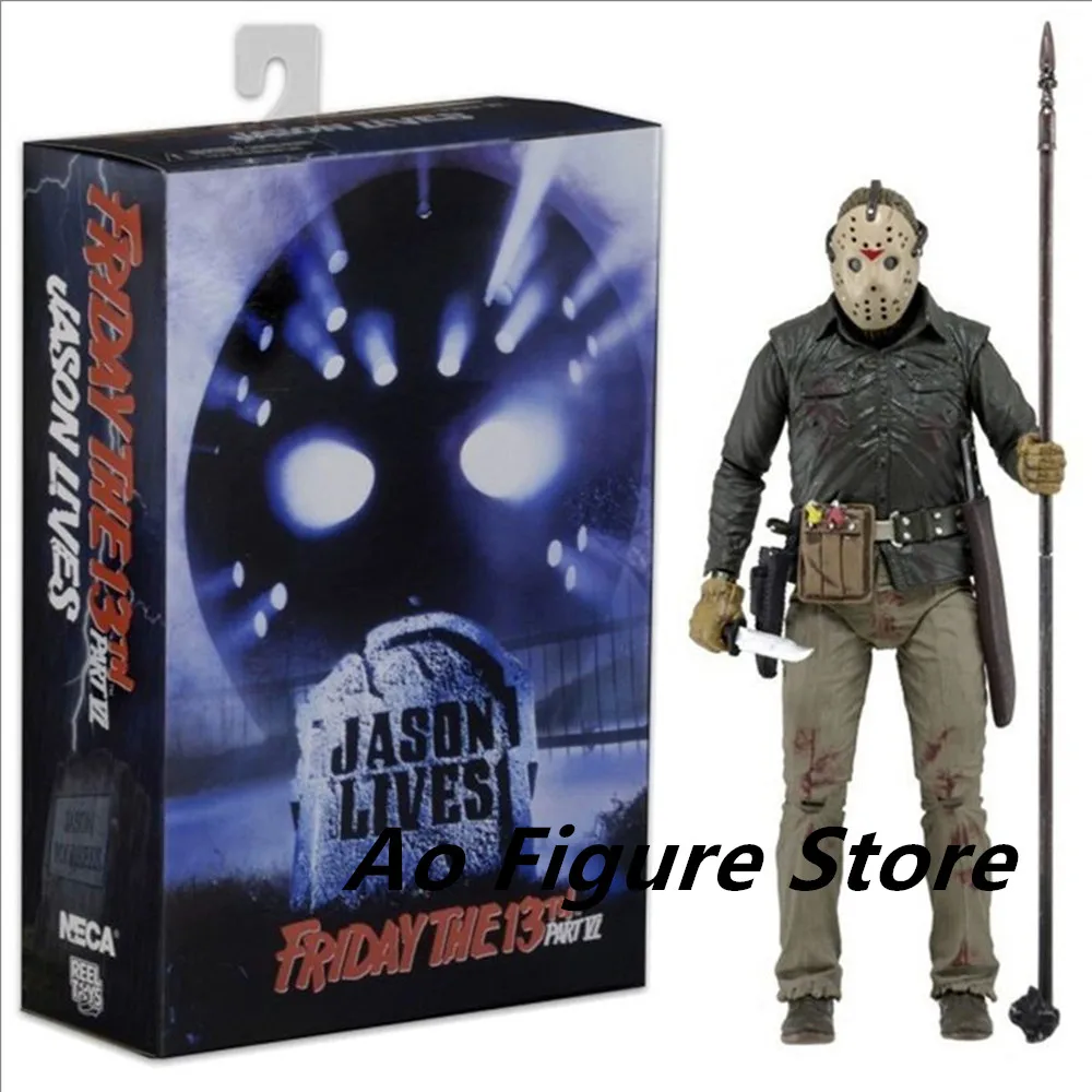 

1:12 NECA Friday the 13th Jason Toys Voorhees Part 6 7 " Ultimate Action Figure Art