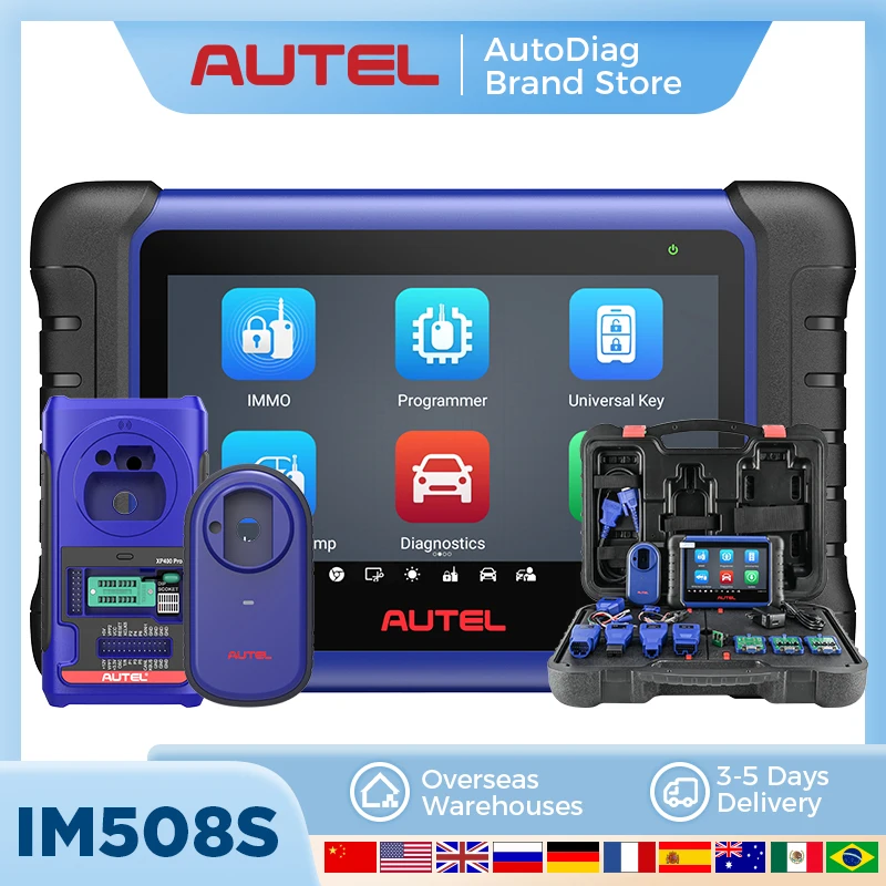

Autel MaxiIM IM508S IMMO Key Programmer Auto All System Diagnostic Scanner IM508S Pro Key Fob Programming Tools