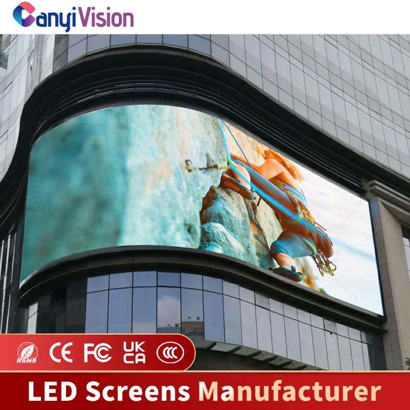 Custom Naked-Eye 3D Outdoor LED Screen for Mall, Waterproof Full Color Advertising Display, HD