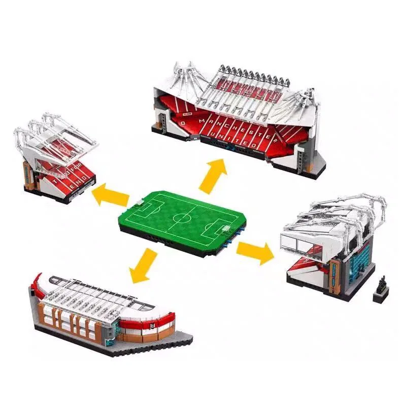 

With Original box Old Trafford Stadium Model Manchester United Building Birthday Gift Toys 3898 Pcs Halloween，Christmas Gifts