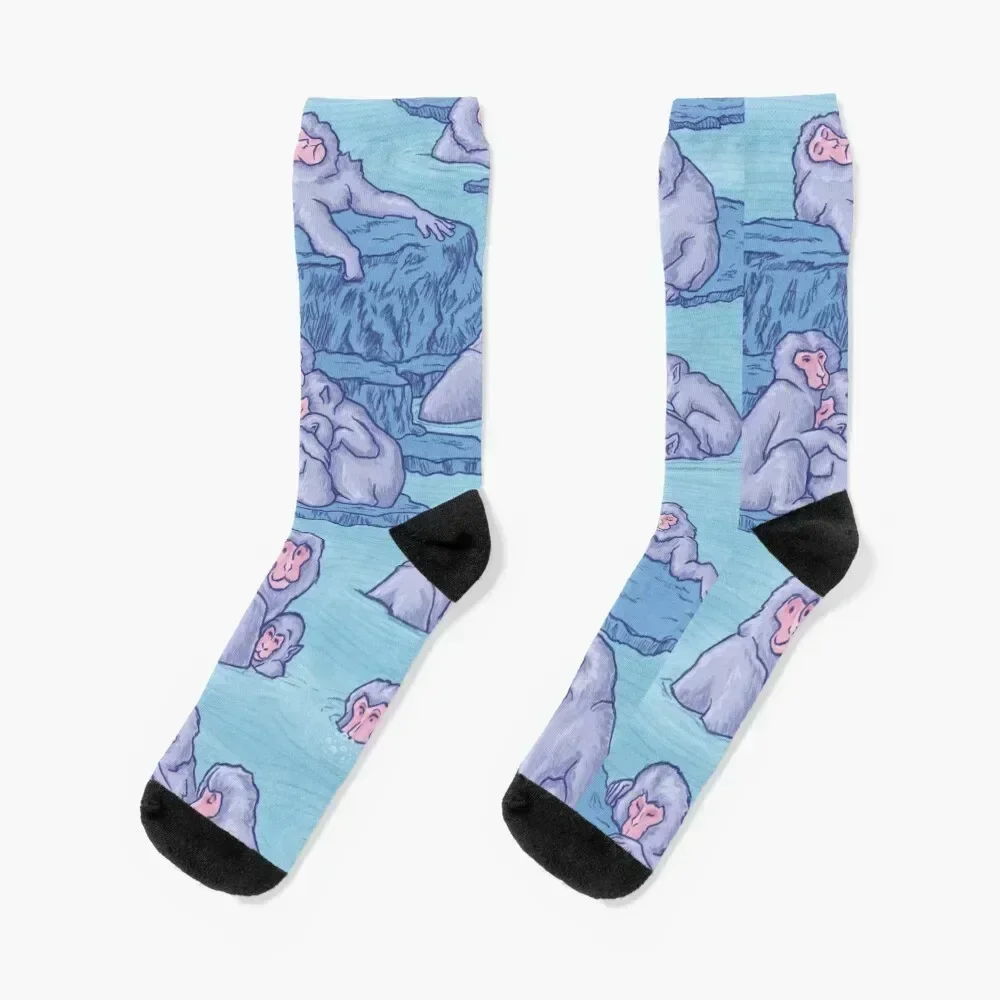 

Spa Monkeys Socks Sports winter thermal new in's happy Men Socks Women's