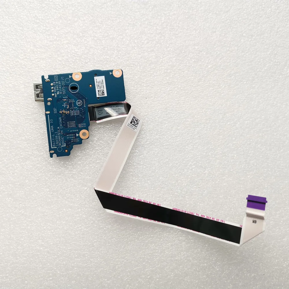 Beke-Original USB Card Reader IO Board, Dell Latitude 3400, 3500, G6V2T, 0G6V2T, CN-0G6V2T, navio rápido