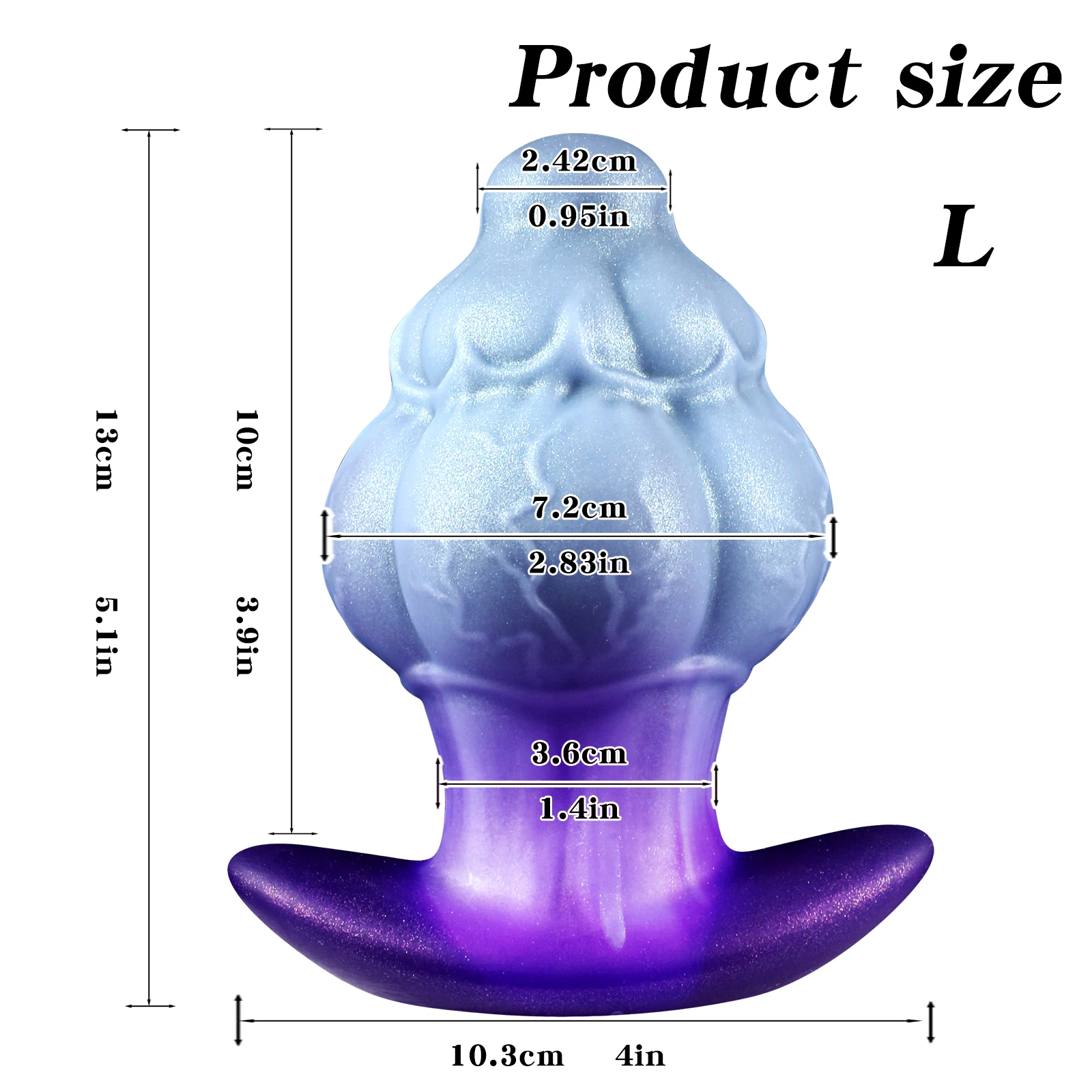 Plug anal tentacule alien silicone dildo monstre épais_voghion.com