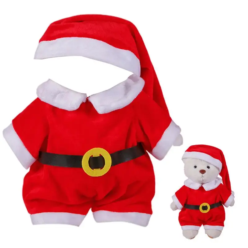 Christmas Doll Clothes Dress Up 20 Inch Doll Clothes Stuffed Animal Costume Plush Doll Accessories Anime Character Clothes Small