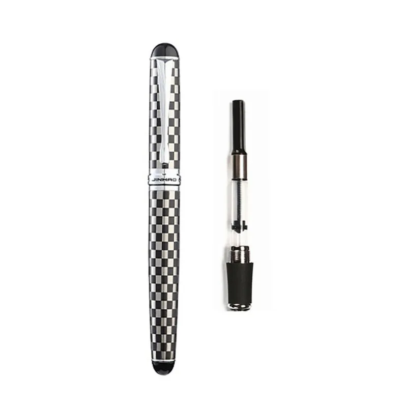 

Jinhao Four Layer Long Knife Tip Luxury Fountain Pen Blade 3.0MM 4.0mm Ink Pens School Supplies Writing Smooth Stationery