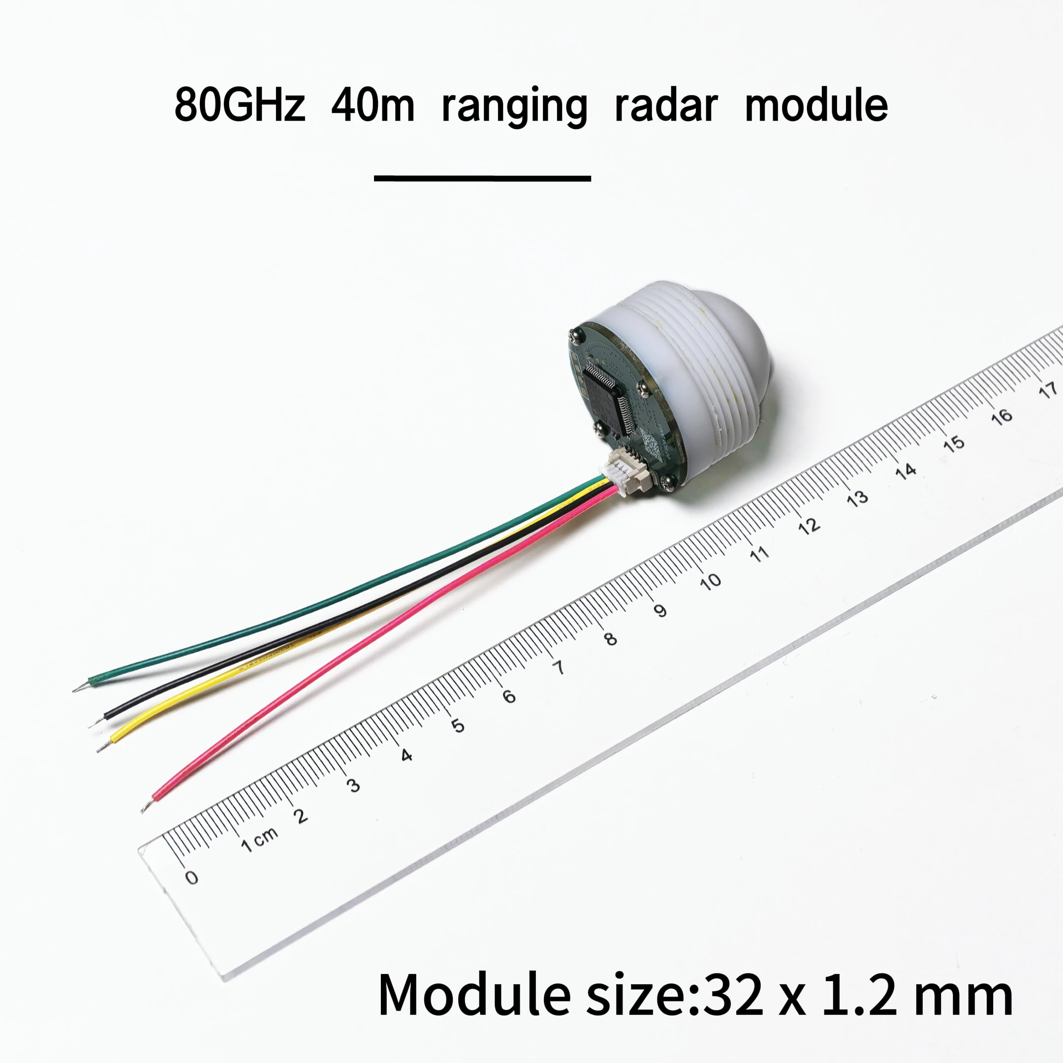 FMCW 80GHz Radar Level Measurement With 0.1-40m, Non-contact Water Level Sensor Module With UART, Millimeter Wave Radar Sensor