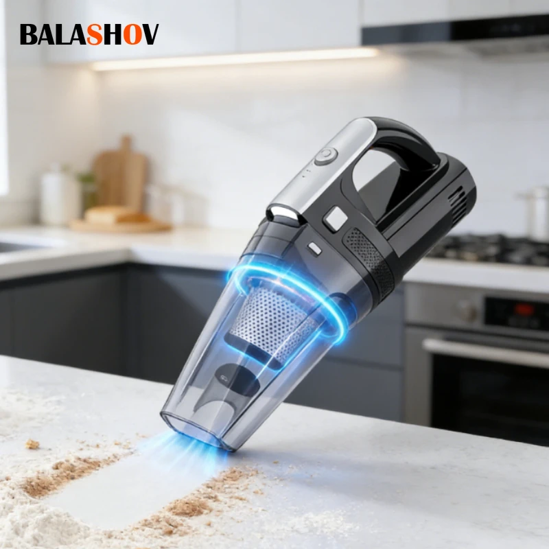 

12000Pa бесщеточный пылесос мощный всасывающий пылесос портативный ручной пылесос для автомобиля дома волосы домашних животных