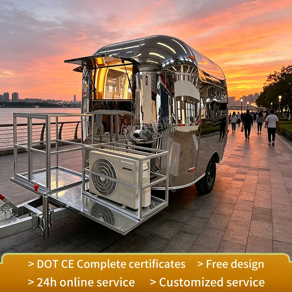 Newest fashion Mobile kitchen  - огляд і ціна Mobile Coffee Van Equipment