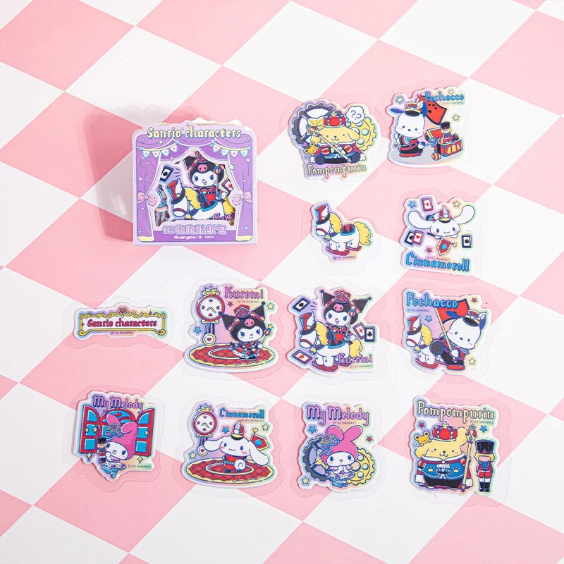 12 حزمة/وحدة سانريو ميلودي كورومي سينامورول ملصقات ثلاثية الأبعاد لطيف سكرابوكينغ Diary بها بنفسك مذكرات ملصق مزخرفة ألبوم عصا التسمية #2