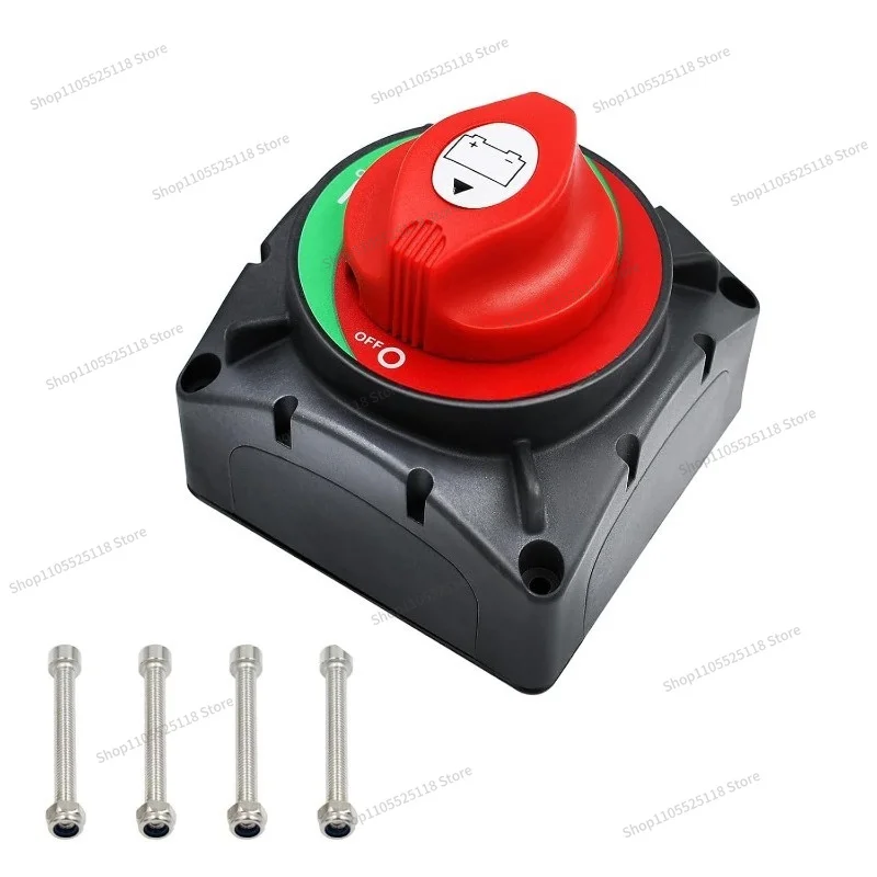 For Truck Trailer Marine Yacht 600A High Current Battery Switch 12V-48V Heavy Duty Battery Power Switch