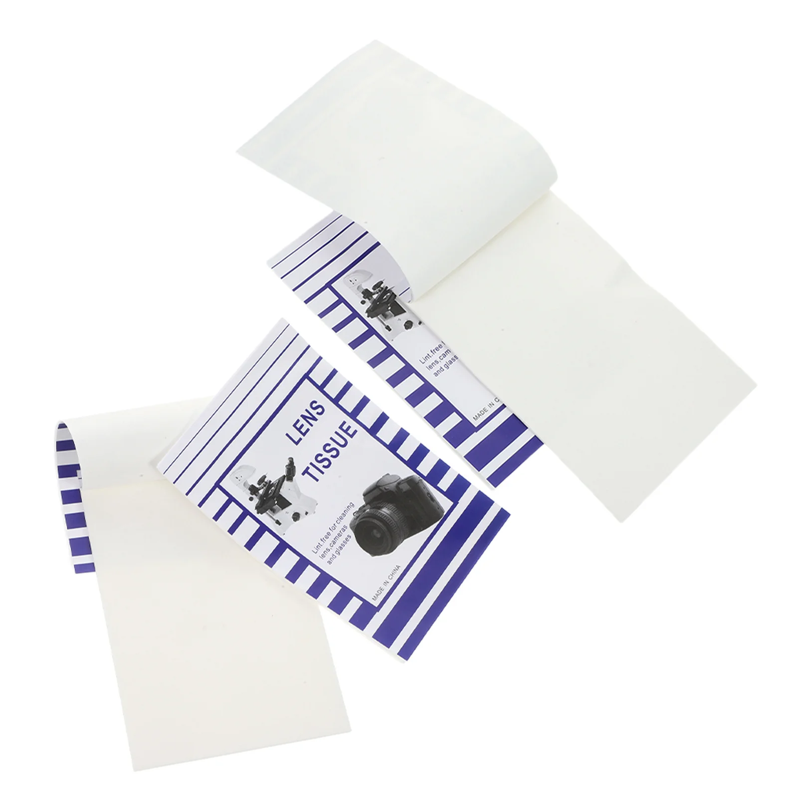 200Pcs Soft Lens Cleaning Wipes Disposable Paper Tissue for Screen Camera Glasses Microscope Electronic Wipes Sunglasses Cleaner