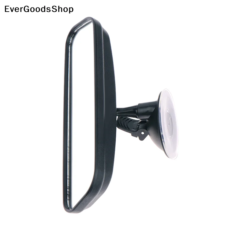 New 1pc Motorcycle Eelectric Tricycle Glass Suction Cup Rearview Mirror Universal 360° Rotates Adjustable Car Rear View Mirror