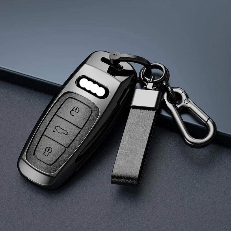 

Car Remote Key Case Cover Holder Shell Fob For Audi A1 A3 A4 A5 A6 A7 A8 Quattro Q3 Q5 Q7 R8 Allroad C5 C6 S3 S5 S6 S4 RS5 RS6