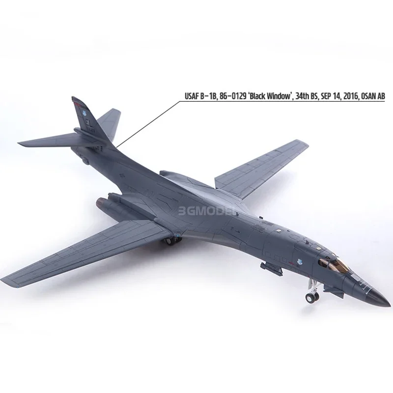 

Academy Assemble Aircraft Model Kit 12620 USA Rockwell B-1 Lancer Jets 1/144--ys
