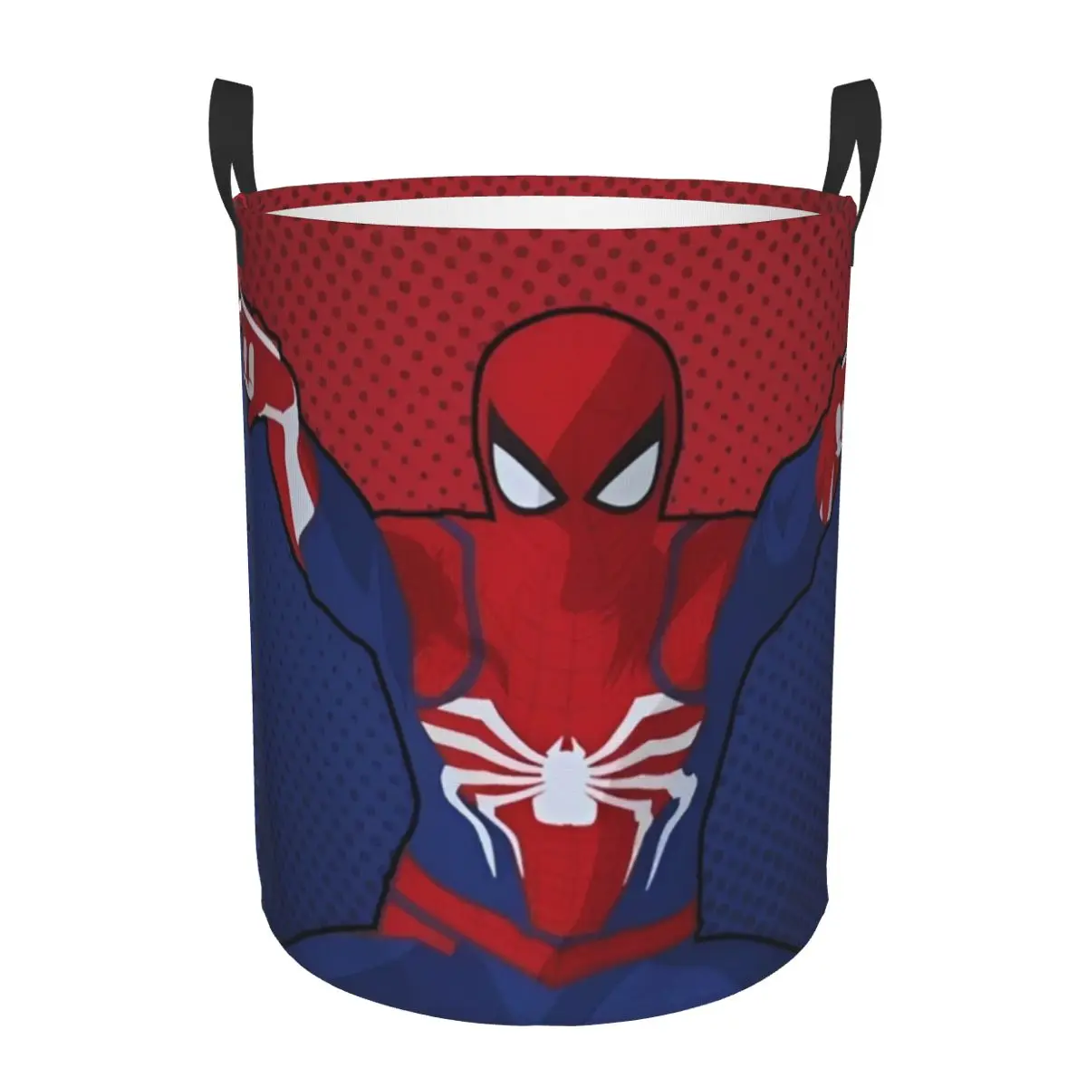 Spider Man Spider-Man Kids Toys Storage Basket for Games Room Decor Gift Laundry Hamper Baskets