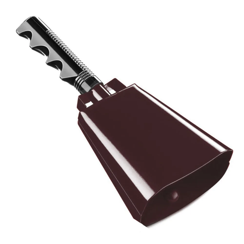 

New Style Practical To Use Cow Bell Cow Bell Steel Cheering Bell Cowbell For Party Hand Percussion Sport Events