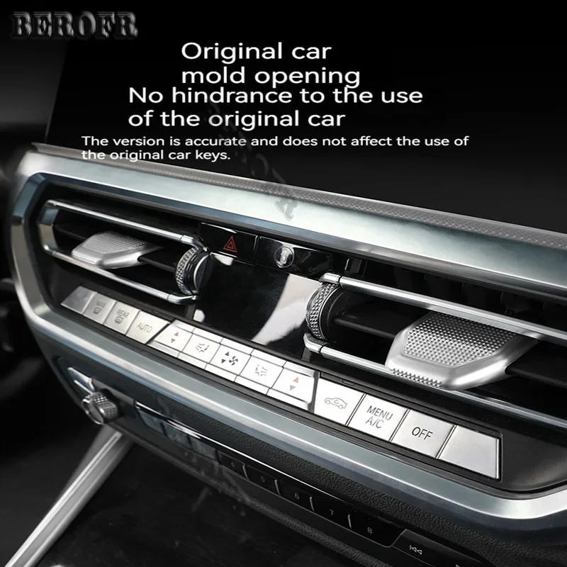 Car Front Rear Air Conditioning Vent Outlet Tab Clip Paddles For BMW 3 4 series i3 i4 G20 G21 F36 2020-2023