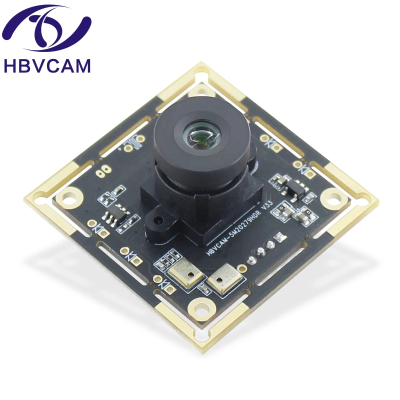 5MP HDR  Standard Industrial Camera Wide Lange Lens 70 Degree Panorama Camera Module With 38, 32Mm PCB camera module