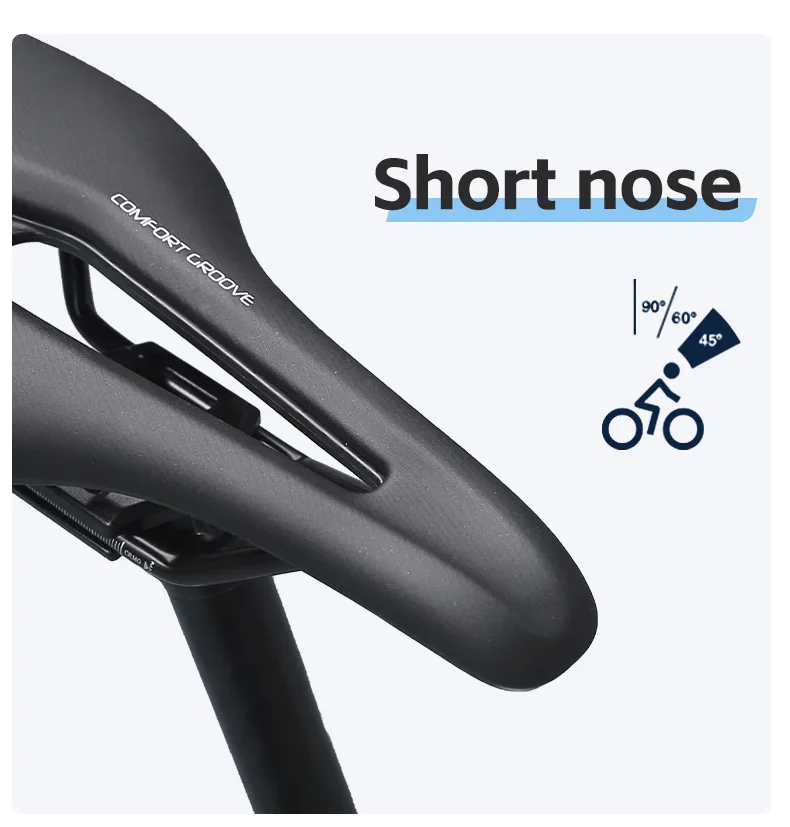 SELLE ROYAL Aeros O Hohlraum-Atmungsaktiver Fahrradsattel Ultraleichter MTB Rennrad-Sitz Weicher PU-Leder Wasserdichter Fahrradsitz – Detail 8