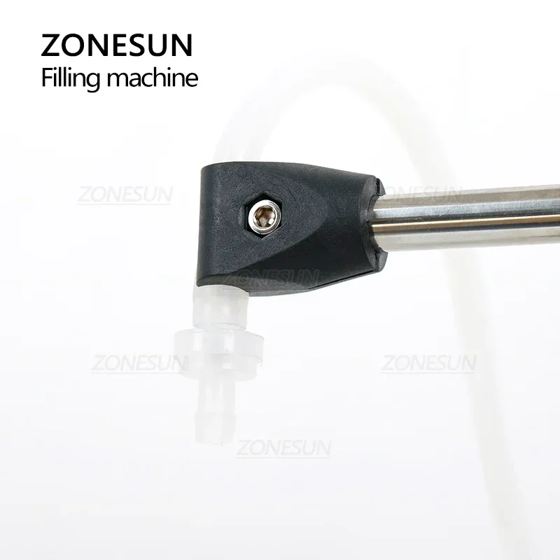 ZONESUN GFK280 Semi-Automatic Liquid Filling Machine Digital Control Footswitch Water Beverage Drinks Juice Filler