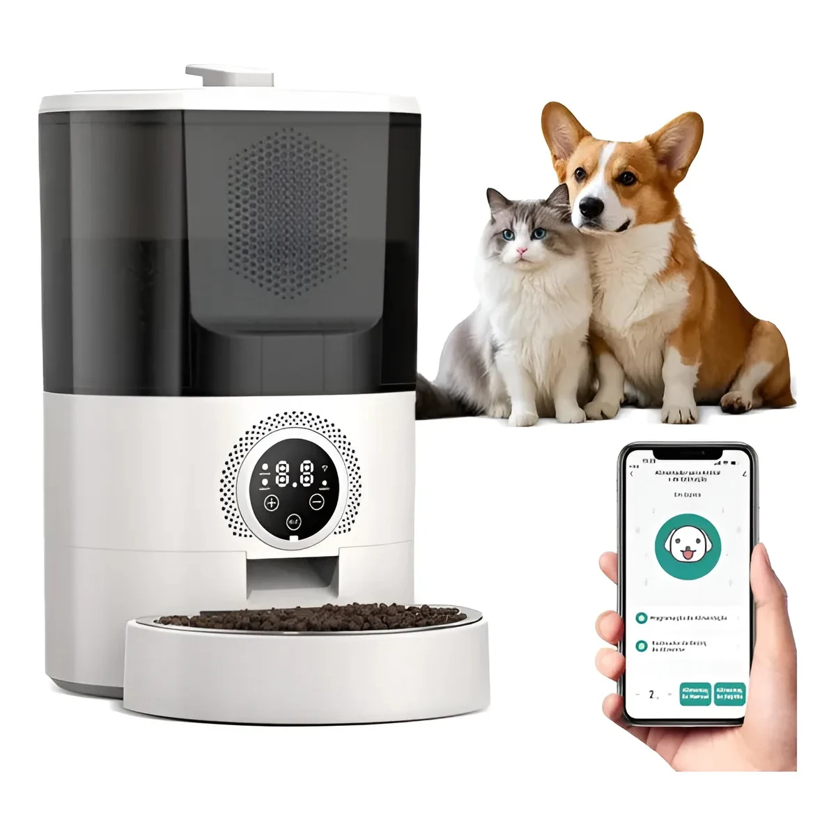 smart-automatic-food-for-dogs-and-cats-with-smart-app